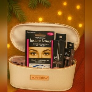 SkinMedica Cosmetic Bag + e.l.f. Makeup Gift Set • NWT